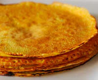Creps amb farina de cigrons