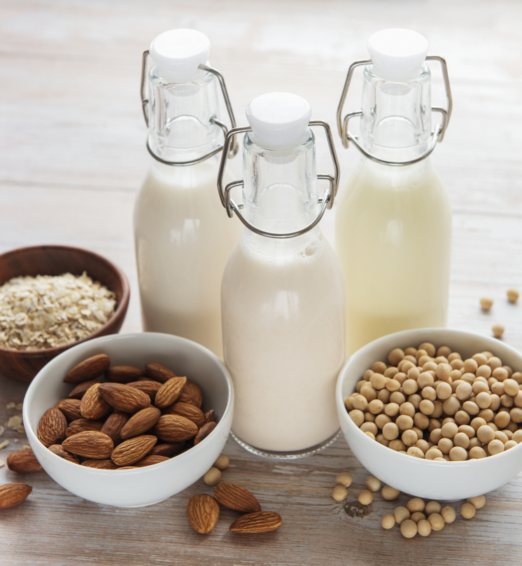 10 receptes amb llets vegetals